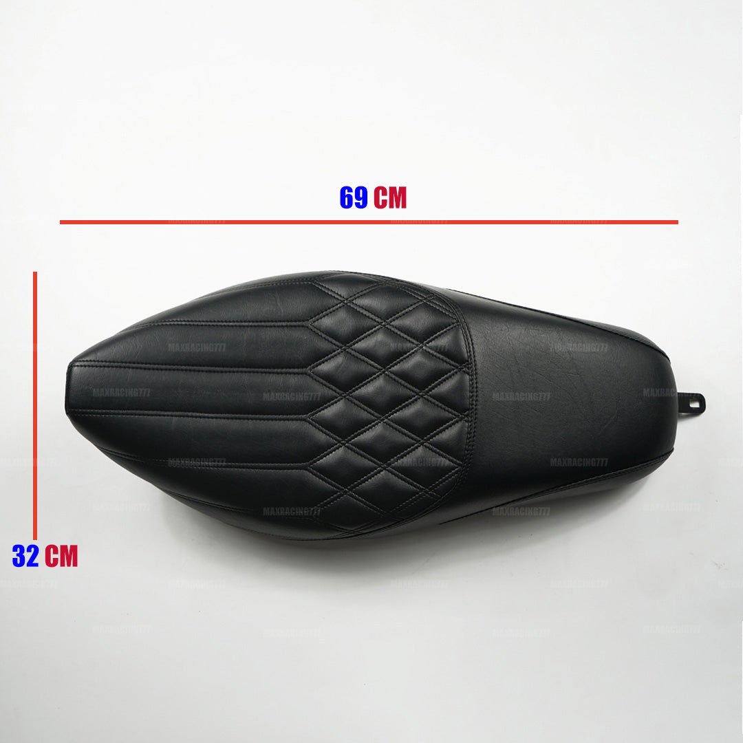SEAT DOUBLE SADDLE DUAL DRIVER SEATS PAD CUSHION V.6 FOR HONDA REBEL CMX 1100 2021-2025