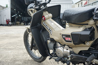 Honda CT125 Trail 125 Side Wind Guards (2020-2025) - ABS Plastic Matte Black