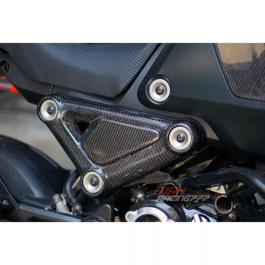 FRAME BODY R+L COVER SIDE UPPER PANEL CARBON FIBER FOR HONDA NEW GROM 2021-2024
