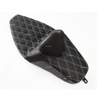 SEAT DOUBLE SADDLE DUAL DRIVER SEATS PAD CUSHION V.12 FOR HONDA REBEL CMX 1100 2021-2025