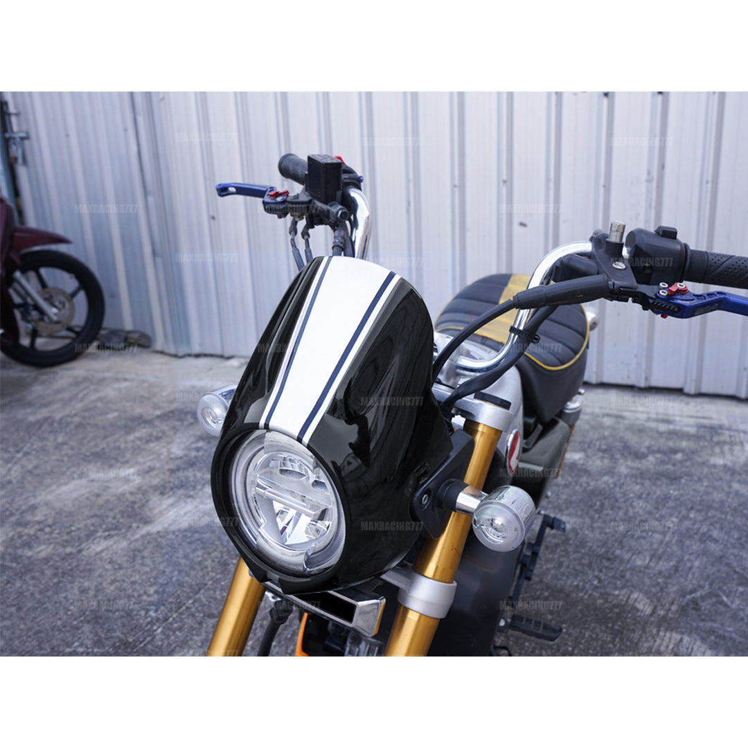 HEADLIGHT COVER WINDSCREEN WINDSHIELD FIT FOR HONDA MONKEY Z125 2022-2025