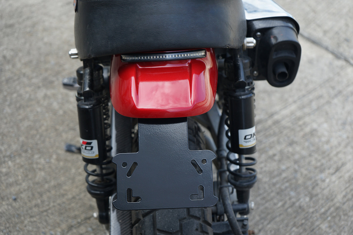 REAR FENDER + TAIL LIGHT LED V.1 FIT FOR HONDA MONKEY125 Z125 2022-2025