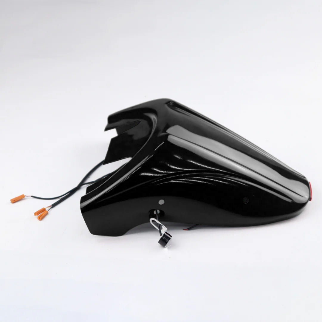 REAR FENDER FAIRING MUD GUARD LED BLACK V.2 FOR HONDA REBEL CMX 300&500 2017-2025