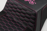 SEAT CUSHION BACKREST REPLACEMENT PINK THREAD V.19 FOR HONDA REBEL CMX 1100 2021-2025