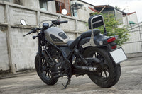 REAR BACKREST FOR PASSENGER STEEL CHROME SISSY BAR SEAT FOR HONDA REBEL CMX 300&500 2017-2025