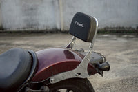 REAR BACKREST FOR PASSENGER STEEL CHROME SISSY BAR SEAT FOR HONDA REBEL CMX 1100 2021-2025