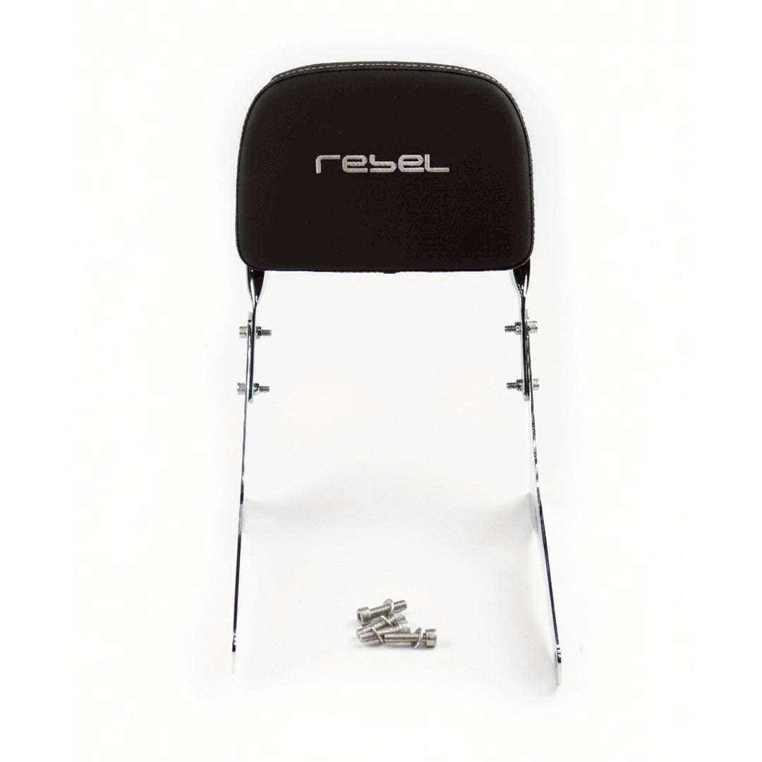 REAR BACKREST FOR PASSENGER STEEL CHROME SISSY BAR SEAT FOR HONDA REBEL CMX 1100 2021-2025