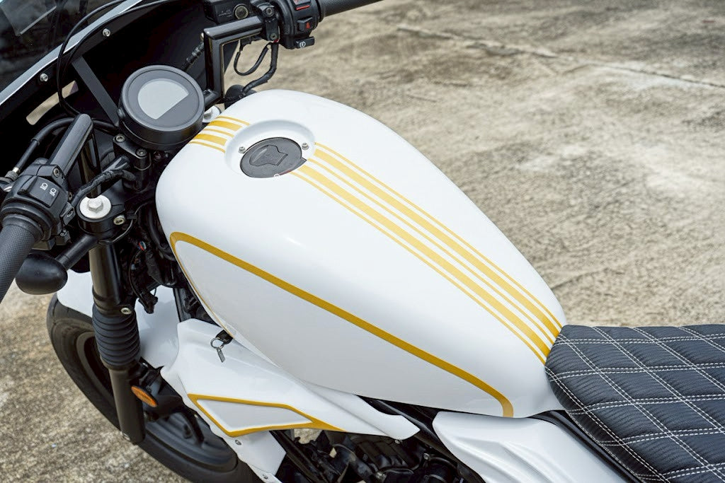 FULL SET OF 8 PIECES WHITE FIT FOR HONDA REBEL CMX 300 2017-2024