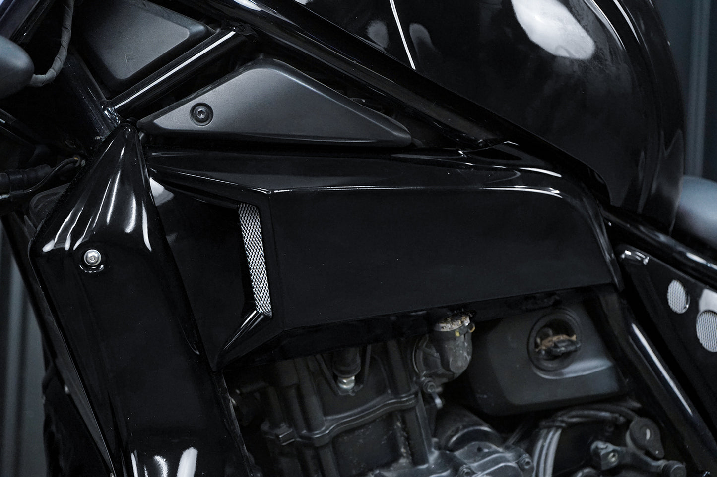 FULL SET OF 7 PIECES GLOSS BLACK FIT FOR HONDA REBEL CMX 1100 2020-2025