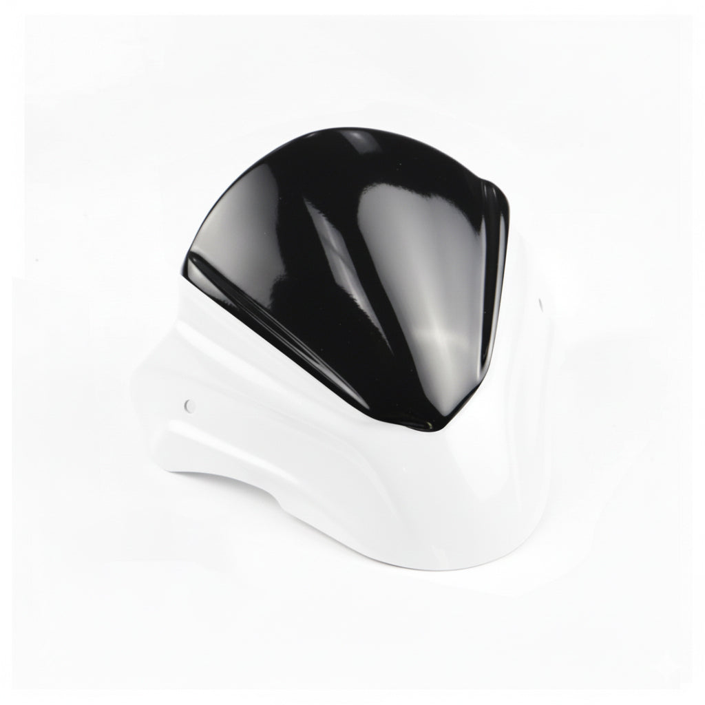 FRONT WINDSHIELD WINDSCREEN BLACKWING WHITE FOR HONDA GROM MSX 125 2013 - 2015