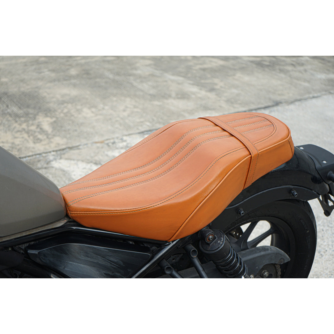SEAT DOUBLE SADDLE DUAL DRIVER SEATS PAD CUSHION V.16 FOR HONDA REBEL CMX 300&500 2017-2025