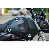 SET OF 6 PIECE FRAME BODY COVER SIDE UPPER PANEL CARBON FIBER FOR HONDA NEW GROM 2021-2024