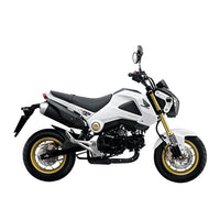 FRONT WINDSHIELD WINDSCREEN BLACKWING WHITE FOR HONDA GROM MSX 125 2013 - 2015