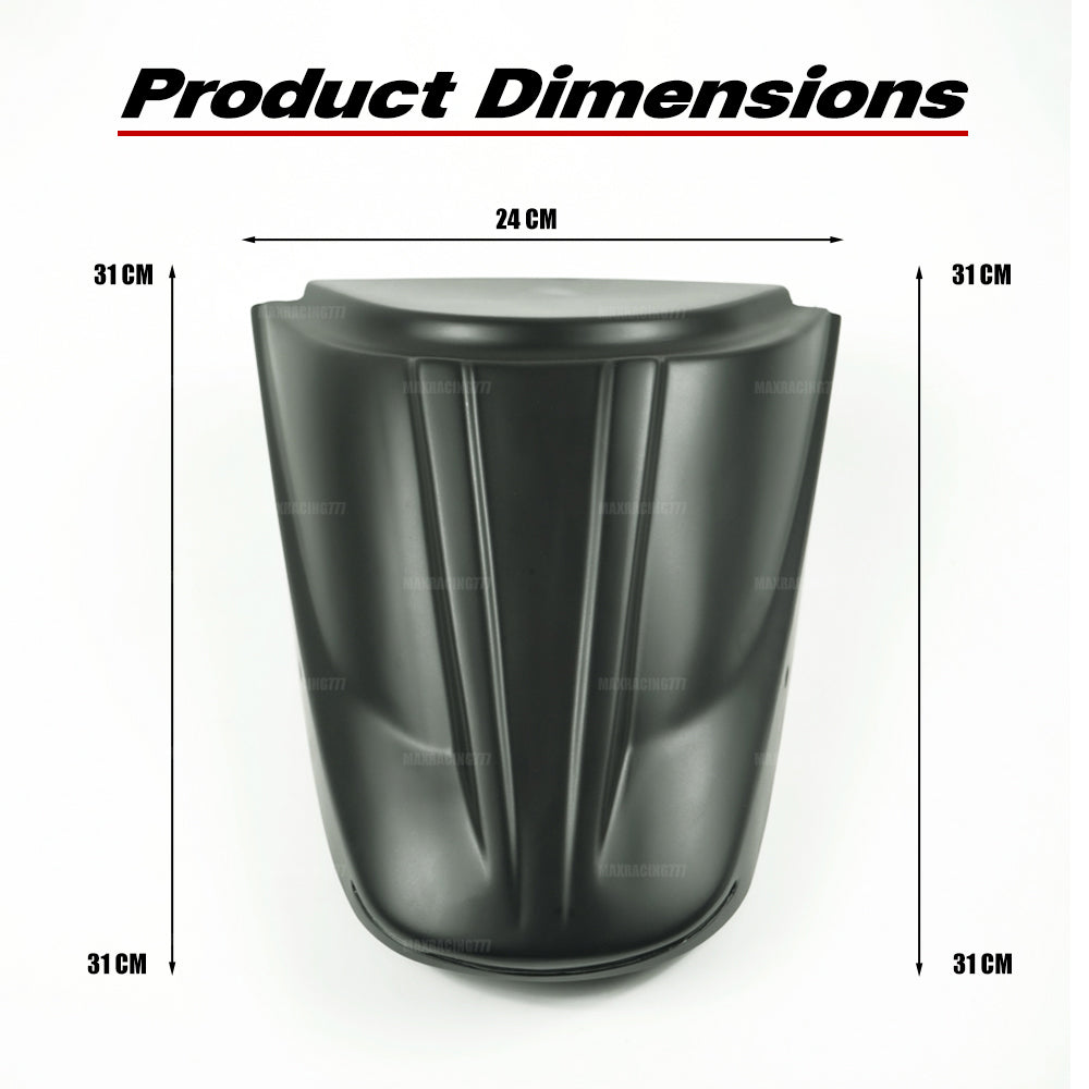 REAR FENDER FAIRING MUD GUARD LED BLACK FOR HONDA REBEL CMX 300&500 2017-2025