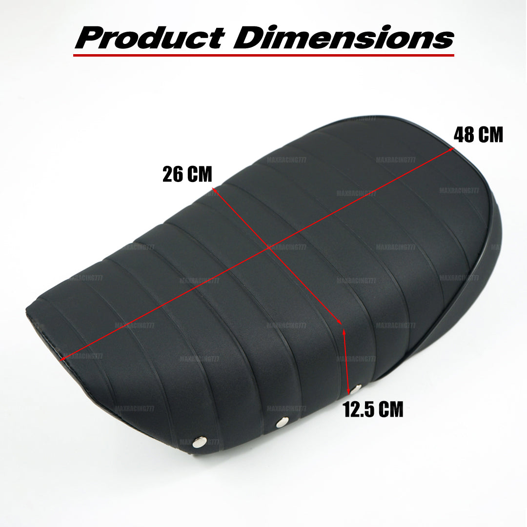 CUSTOM RACING PLAID REPLACEMENT SEAT V.6 FOR HONDA MONKEY Z125 2018-2025