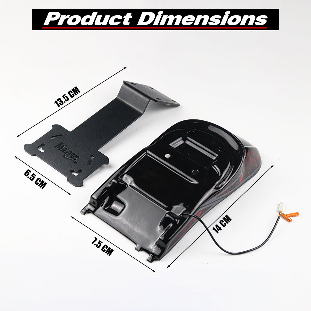 REAR FENDER FAIRING LICENCE PLATE FIT FOR HONDA SCL CL 300 500  2023 - 2025