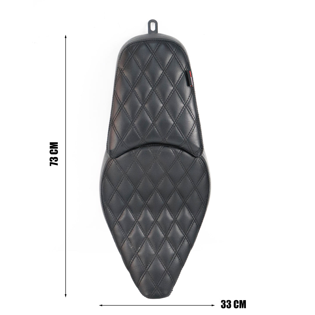 SEAT DOUBLE SADDLE DUAL DRIVER SEATS PAD CUSHION V.18 FOR HONDA REBEL CMX 300&500 2017-2025