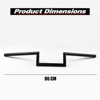 4 INCH STRETCH HANDLEBAR HANDLE BAR BLACK FOR HONDA REBEL CMX 300&500 2017-2025