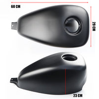 COVER FUEL OIL TANK MATTE BLACK V.2 FOR HONDA REBEL CMX 300&500 2017-2025