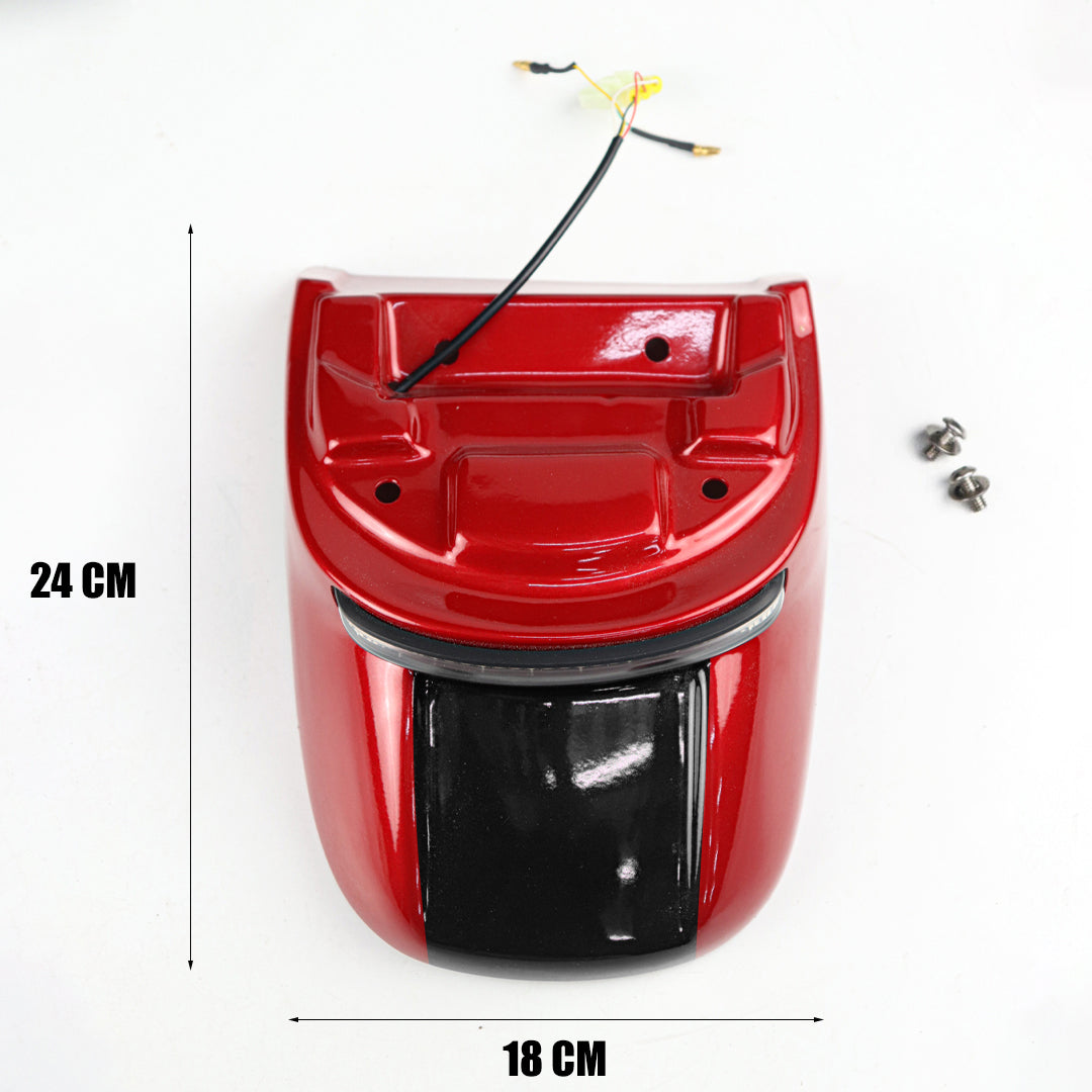 REAR FENDER + TAIL LIGHT LED V.3 FIT FOR HONDA MONKEY125 Z125 2022-2025