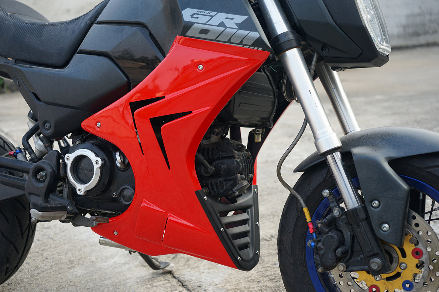 FAIRING BELLY PAN SET SIDE FRAME BODY V.1 FOR HONDA GROM 125 2025