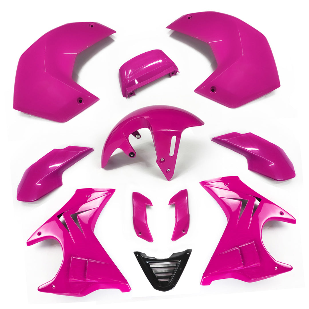 SET BODY PARTS + FAIRING PLASTIC ABS PINK FOR HONDA NEW MSX GROM 125 2025