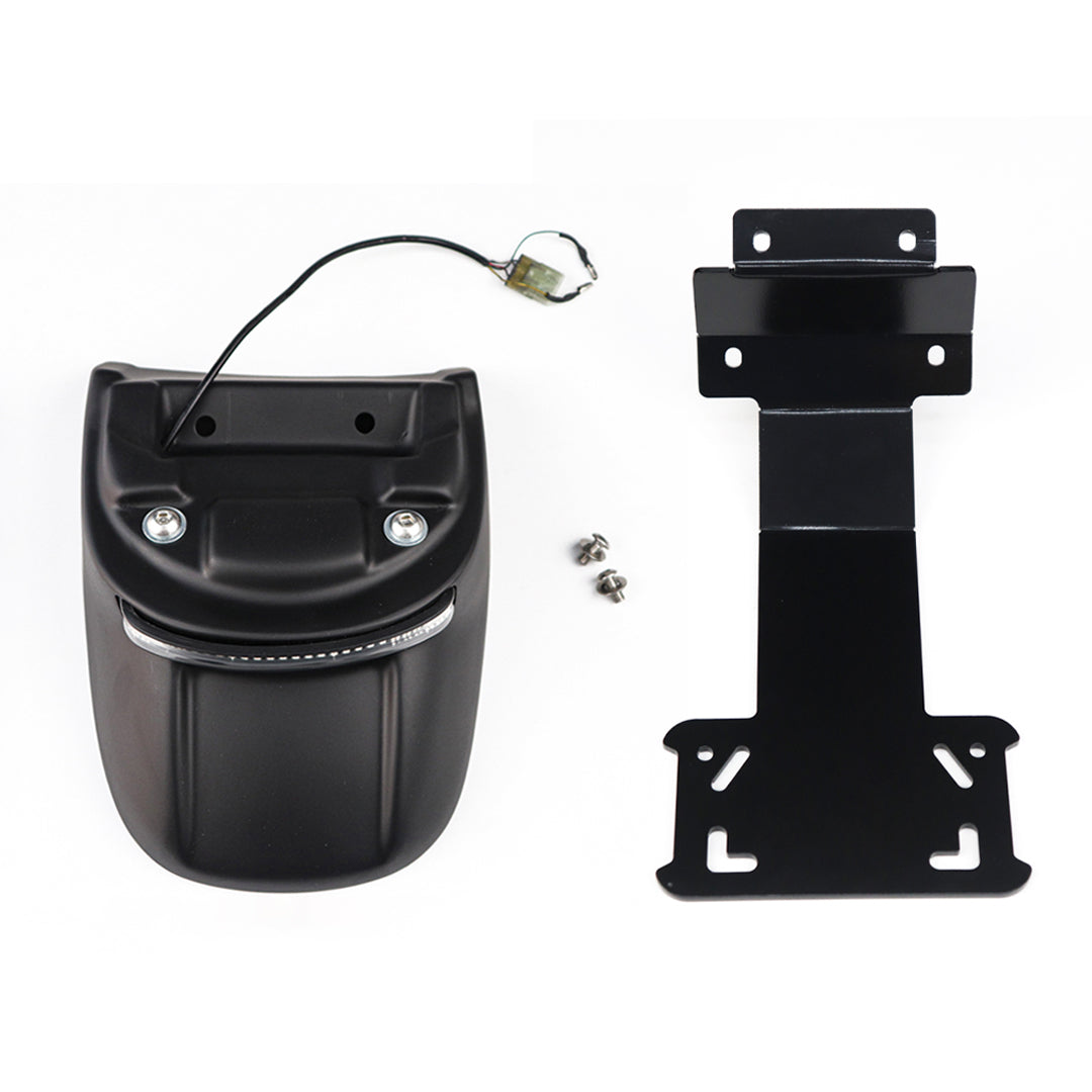 REAR FENDER BLACK + TAIL LIGHT LED FIT FOR HONDA MONKEY125 Z125 2018-2025