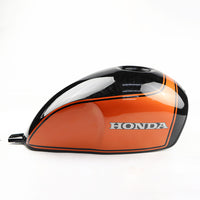 COVER FUEL OIL TANK BLACK/ORANGE  V.11 FIT FOR HONDA SCL CL 300 500 2023-2025