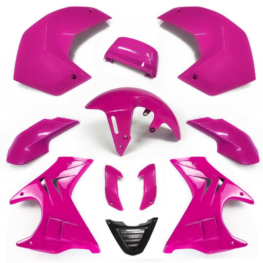 SET BODY PARTS + FAIRING PLASTIC ABS PINK FOR HONDA NEW MSX GROM 125 2025