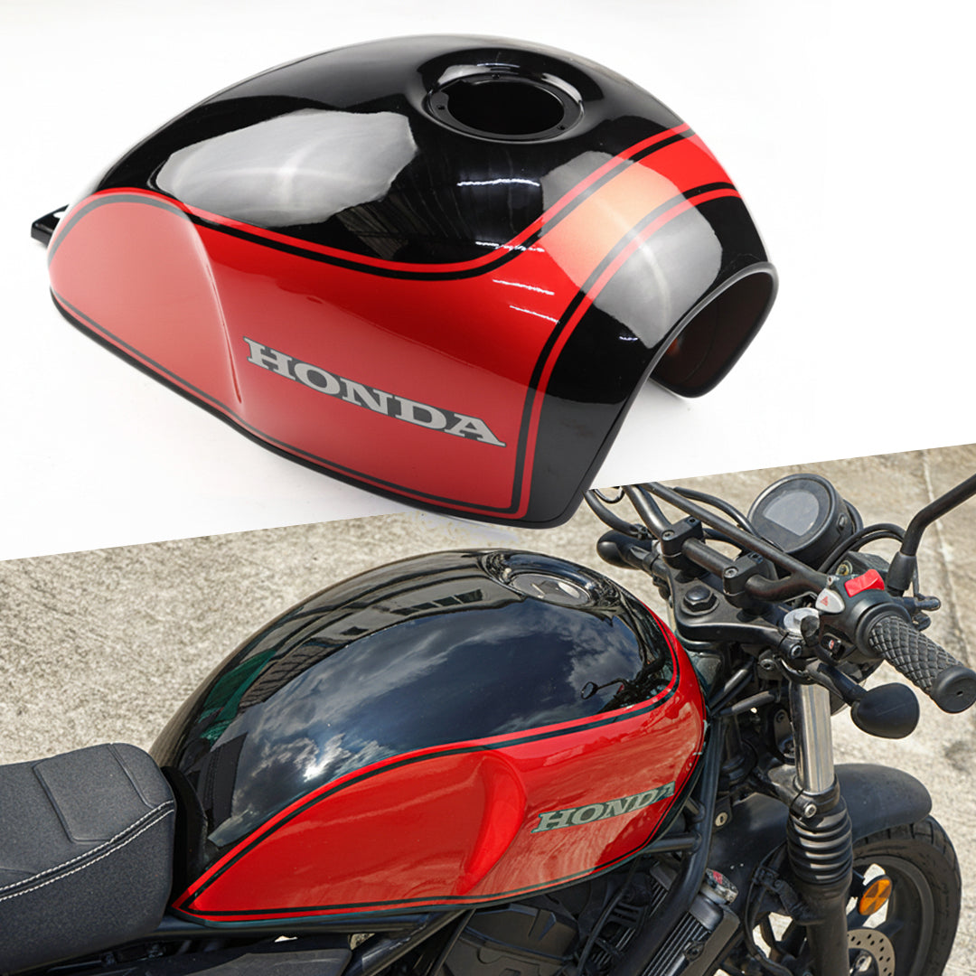 COVER FUEL OIL TANK BLACK/RED V.15 FIT FOR HONDA SCL CL 300 500 2023-2025
