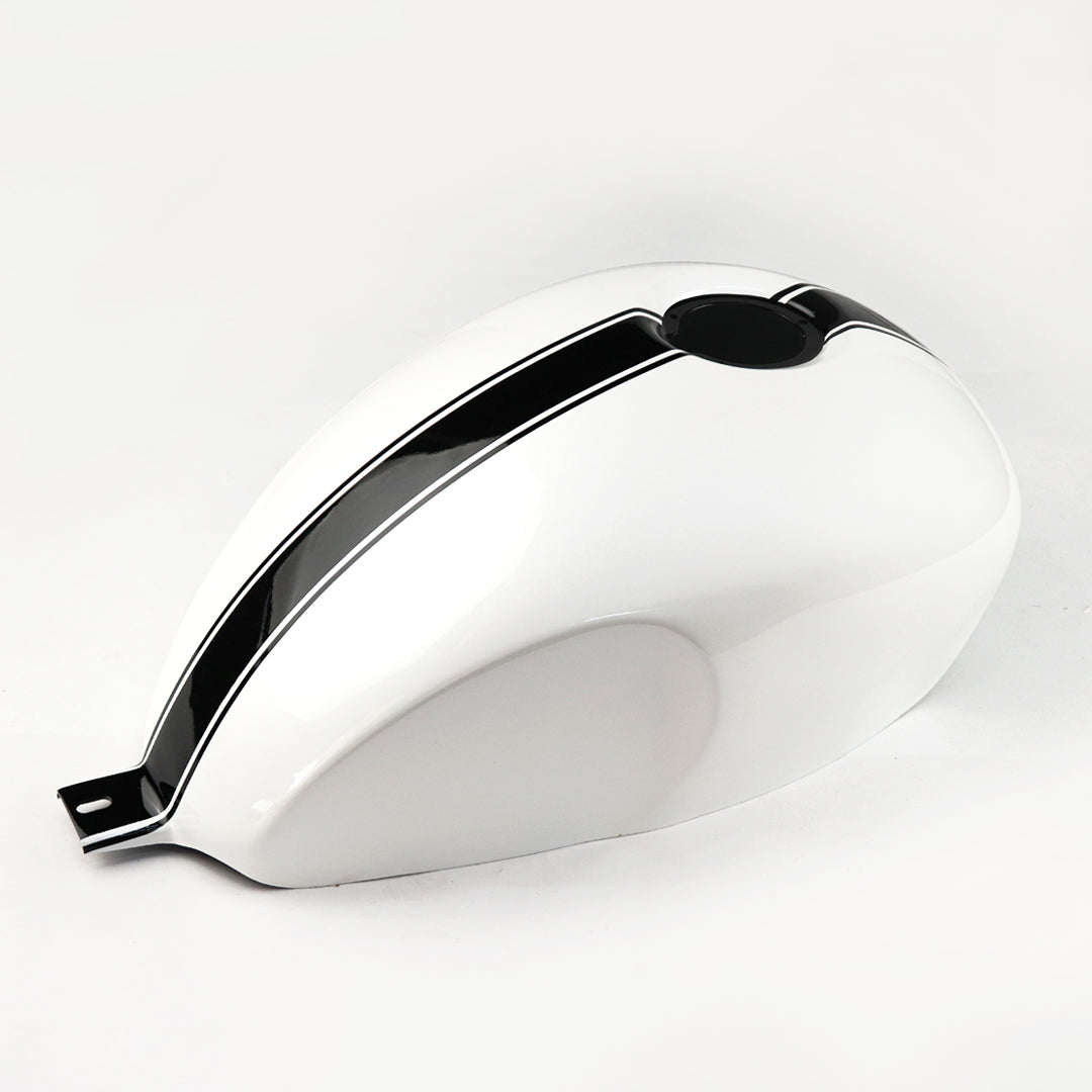 COVER FUEL OIL TANK WHITE LINE BLACK V.17 FIT FOR HONDA SCL CL 300 500 2023-2025