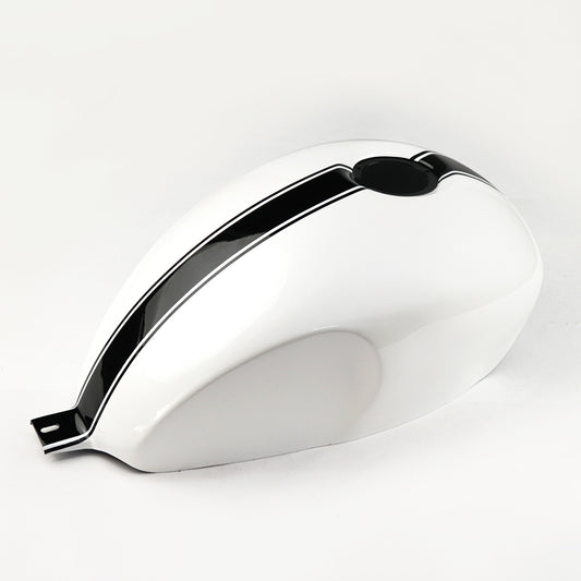 COVER FUEL OIL TANK WHITE LINE BLACK V.17 FIT FOR HONDA SCL CL 300 500 2023-2025