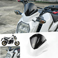 FRONT WINDSHIELD WINDSCREEN BLACKWING WHITE FOR HONDA GROM MSX 125 2013 - 2015