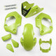 LIME GREEN PLASTIC PANEL FAIRING & UNDER FAIRING HONDA NEW GROM 125 2021-2024