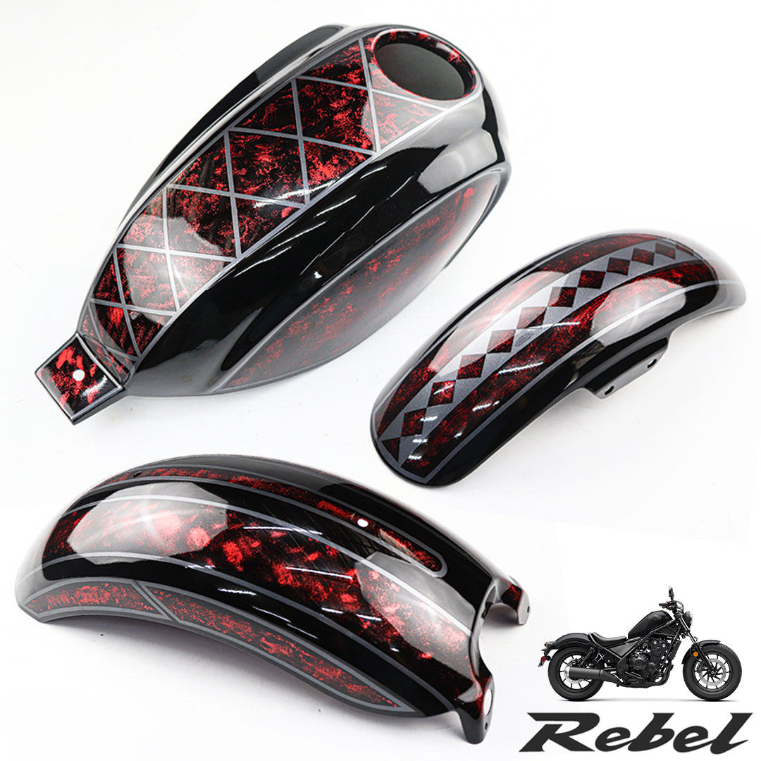 COVER FUEL OIL TANK / FRONT FENDER / REAR FENDER HONDA REBEL CMX 300&500 2017-2025