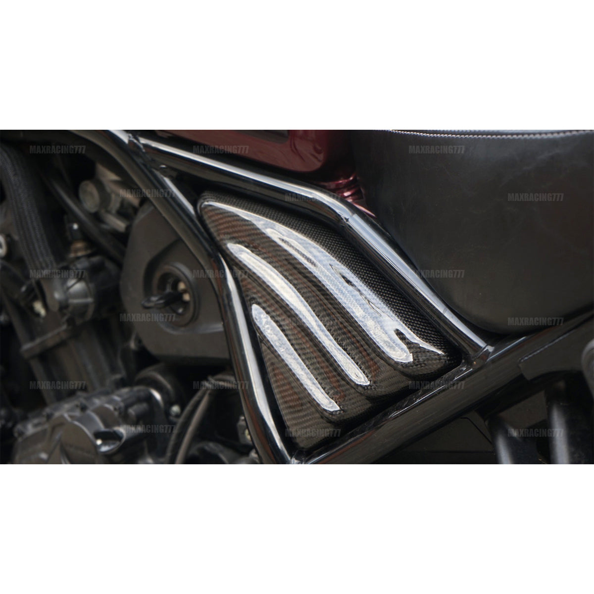 CARBON SIDE FRAME FAIRING ENGINE GUARD COVER FOR HONDA REBEL CMX 1100 2021-2025