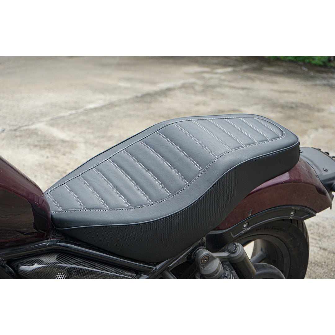 SEAT DOUBLE SADDLE DUAL DRIVER SEATS PAD CUSHION V.18 FOR HONDA REBEL CMX 1100 2021-2025