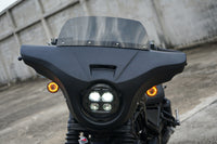 Front Batwing Fairing Windshield Matte Black Honda Rebel CMX 300 (2020-2024)