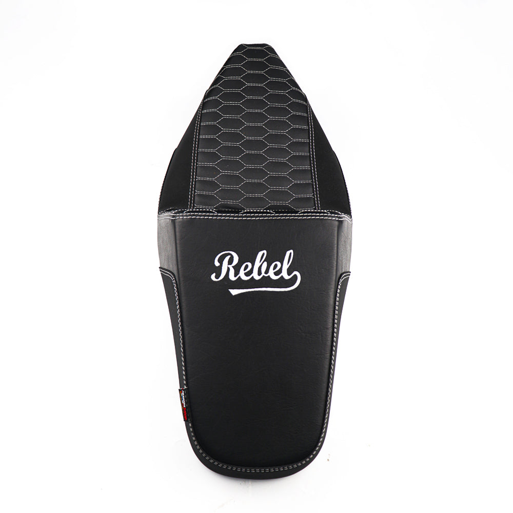 SEAT DOUBLE SADDLE DUAL DRIVER SEATS PAD CUSHION V.11 FOR HONDA REBEL CMX 300&500 2017-2025