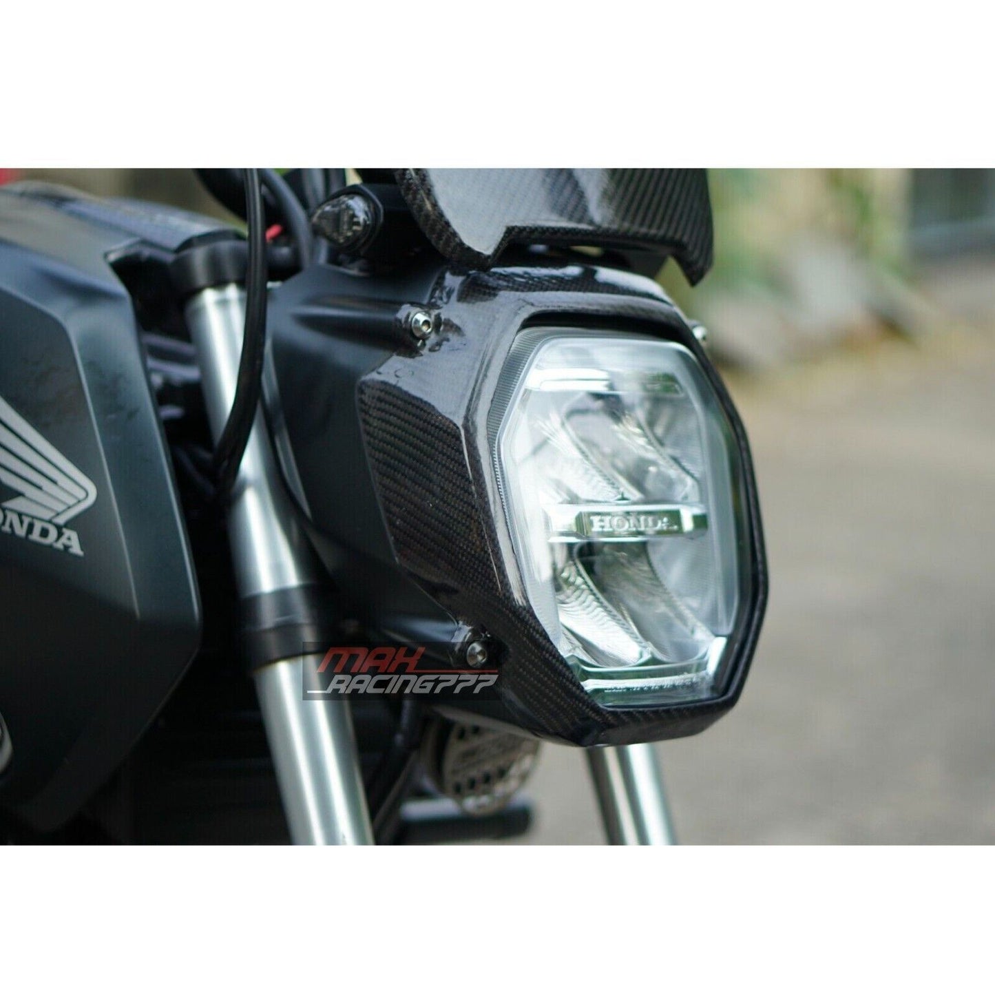 SET OF 6 PIECE FRAME BODY COVER SIDE UPPER PANEL CARBON FIBER FOR HONDA NEW GROM 2021-2024