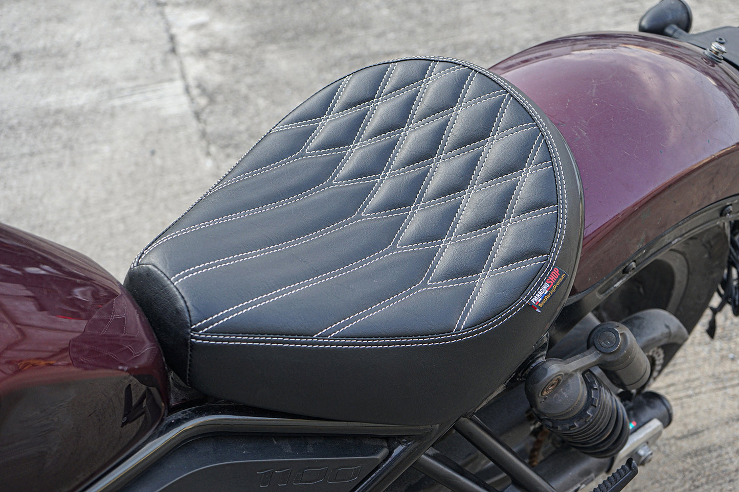 Soft Seat Pad Honda Rebel CMX 1100 (2021-25) - Casual Driver Comfort Cushion V.2