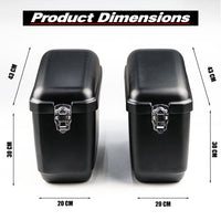 REAR RACK BOX BAG LUGGAGE CARRY LH+RH WITH FOR HONDA REBEL 1100 DCT 2021-2025