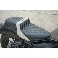 SEAT DOUBLE SADDLE DUAL DRIVER SEATS PAD CUSHION V.17 FOR HONDA REBEL CMX 300&500 2017-2025