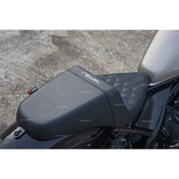 SEAT DOUBLE SADDLE DUAL DRIVER SEATS PAD CUSHION V.2 FOR HONDA REBEL CMX 300&500 2017-2025