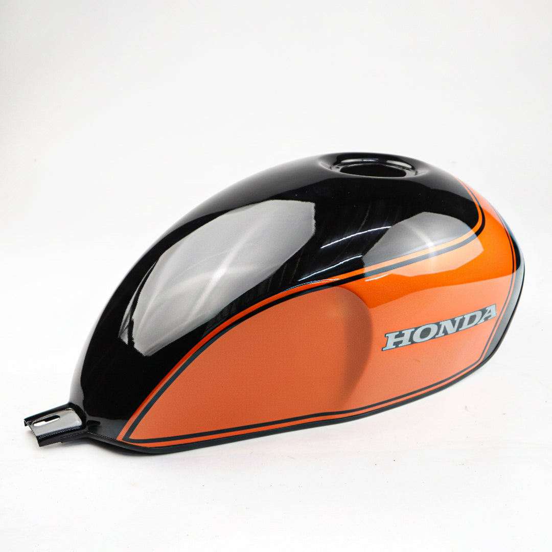 COVER FUEL OIL TANK BLACK/ORANGE  V.11 FIT FOR HONDA SCL CL 300 500 2023-2025