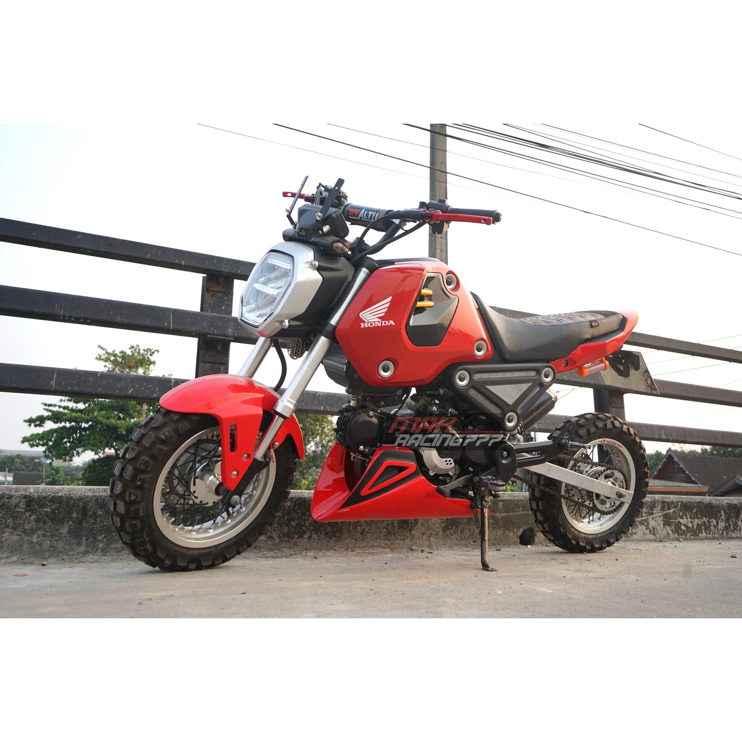 BELLY PANEL FAIRING FRAME GUARD COVER TRIM V.1 FOR HONDA GROM NEW GROM 125 2021-2025