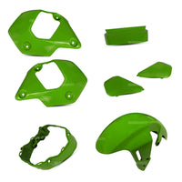 LIME GREEN 7PC BODY PASTEL PANELS FRAME BODY FOR HONDA NEW MSX GROM 125 2022-2024
