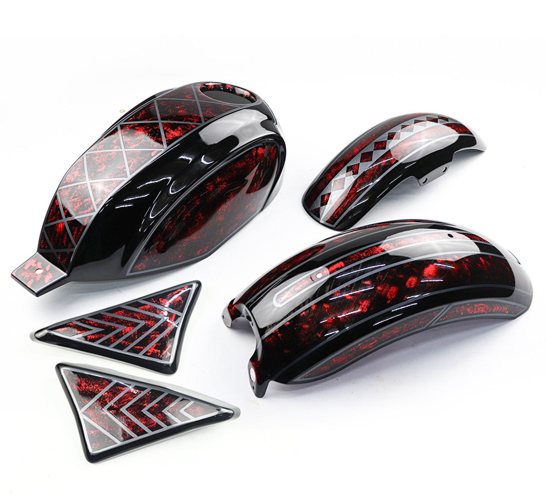 COVER FUEL OIL TANK / FRONT FENDER / REAR FENDER / SIDE COVER FRAME FOR HONDA REBEL CMX 300&500 2017-2025