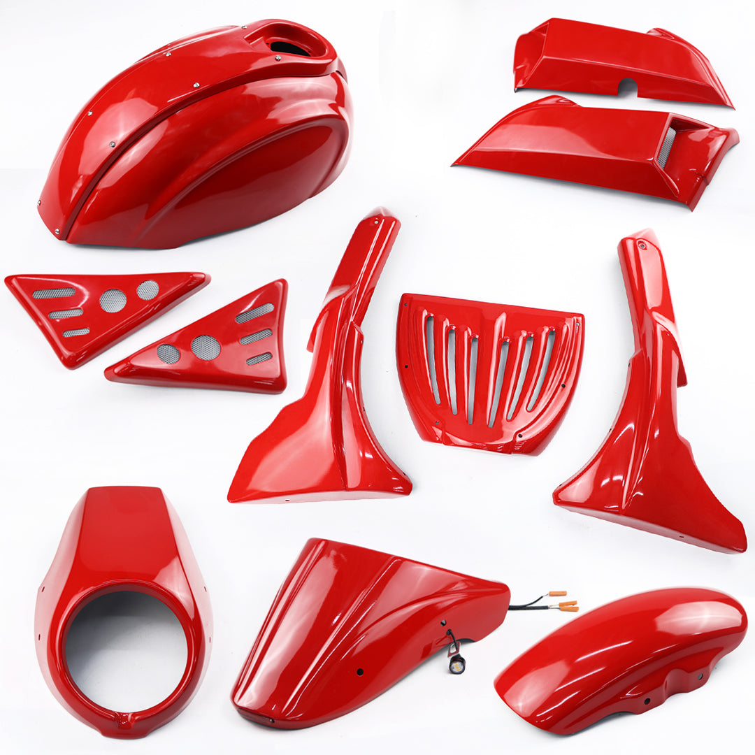 FULL SET OF 7 PIECES RED FIT FOR HONDA REBEL CMX 1100 2020-2025