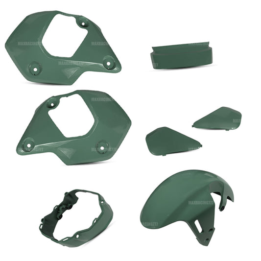 SAGE GREEN 7PC BODY PASTEL PANELS FRAME BODY FOR HONDA NEW MSX GROM 125 2022-2024